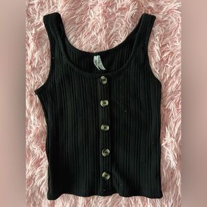 Black mudd tank top xs (great condition) 👚💕